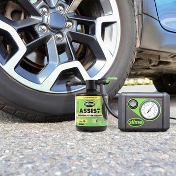 Slime Smart Repair Plus Bandenreparatieset met Compressor, Verzenden, Nieuw