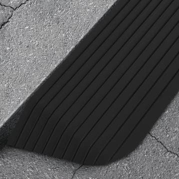 vidaXL Drempelhulpen 2 st 110x32x3,8 cm rubber, Verzenden, Nieuw