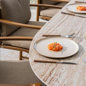 Colorado dining tuintafel 240x105xH75 cm amber met, Ophalen of Verzenden, Nieuw