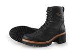 Panama Jack Veterboots in maat 38 Zwart, Kleding | Dames, Schoenen, Verzenden, Zwart, Overige typen, Zo goed als nieuw
