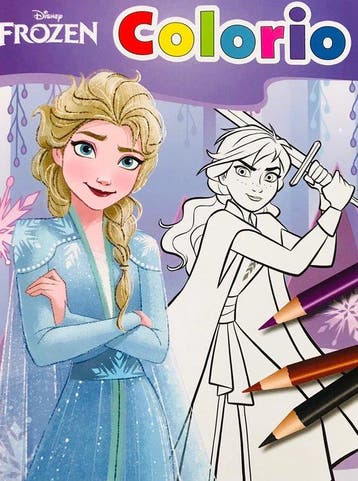 Disney Frozen - Kleurboek - Frozen kleurboek - Knutselen, Verzenden, Gelezen