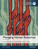 Managing Human Resources Global Edition 9781292097152, Boeken, Studieboeken en Cursussen, Zo goed als nieuw