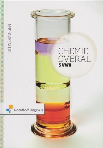 Chemie overal 5v uitwerkingen 9789011113817, Zo goed als nieuw