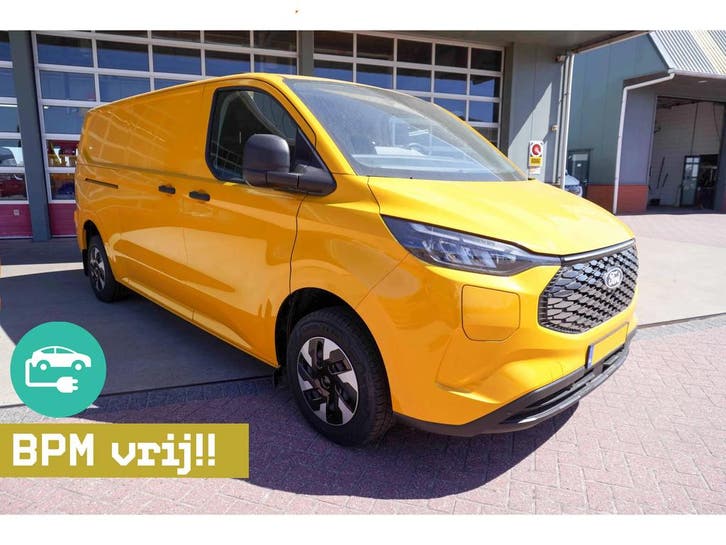 Ford E-Transit | Zakelijke Lease v.a. €594.02 pm, Auto's, Bestelauto's, Lease, Automaat, Elektrisch, Overige kleuren, Gebruikt