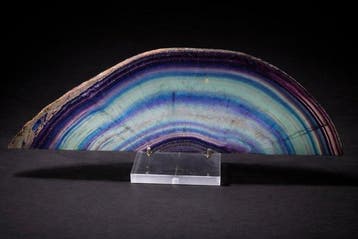 Buitengewone Regenboogfluoriet Schijf – Een natuurlijke
