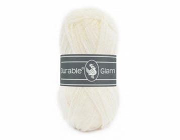 Durable glam 326 ivory - Haakgaren / Breigaren, Hobby en Vrije tijd, Breien en Haken, Ophalen of Verzenden, Nieuw, Breien of Haken