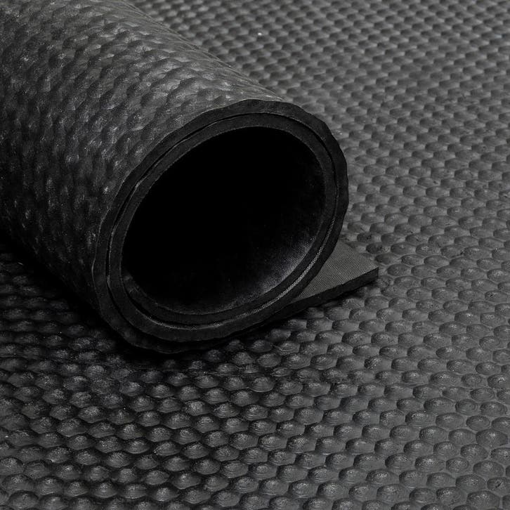 Rubber loper / rubbermat op rol Hamerslag 8mm - Breedte 180, Doe-het-zelf en Verbouw, Overige Doe-het-zelf en Verbouw, Verzenden