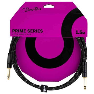 Boston GCRB-15 Prime Series woven jacket instrumentkabel, Ophalen of Verzenden, Nieuw