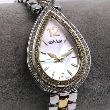 Geovani - Diamond Swiss Watch - GOL589-SG-D-7 - Zonder, Nieuw