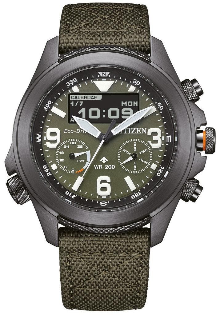 Citizen JV1005-02W Promaster Land horloge, Sieraden, Tassen en Uiterlijk, Horloges | Heren, Polshorloge, Nieuw, Citizen, Staal