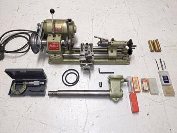 Horlogemakers gereedschap - Emco unimat SL draaibankj
