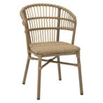 Stoel | KAREN | Aluminium Rotan/Aluminium | Naturel |, Verzenden, Nieuw in verpakking