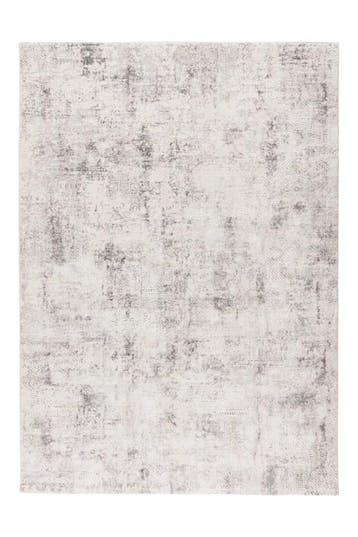 Modern Vloerkleed | Lyon | Abstract | Zilver | 80x150 cm, Verzenden, Nieuw