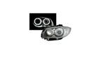 Xenon look Koplampen met LED Angel Eyes voor BMW 1 Serie E81, Ophalen of Verzenden