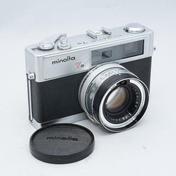 Minolta Hi-Matic 7s (Rokkor-PF 45mm f/1.8) Analoge camera, Nieuw