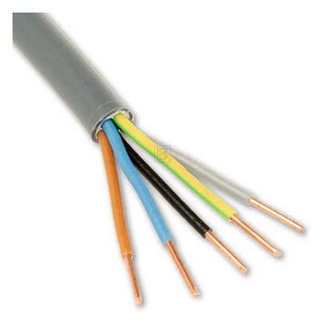 YMVK | Buitenkabel | 50 meter (5x 2.5 mm²), Doe-het-zelf en Verbouw, Elektra en Kabels, Verzenden, Nieuw