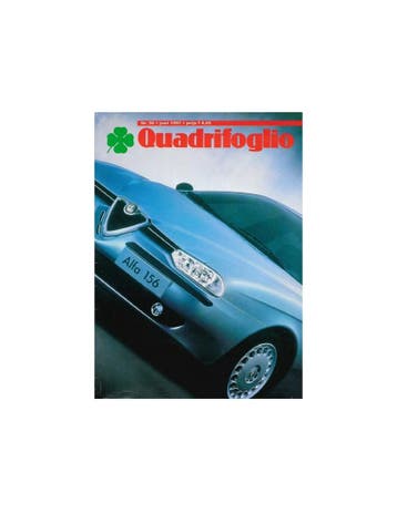 1997 ALFA ROMEO QUADRIFOGLIO MAGAZINE 56 NEDERLANDS, Nieuw, Alfa Romeo, Author