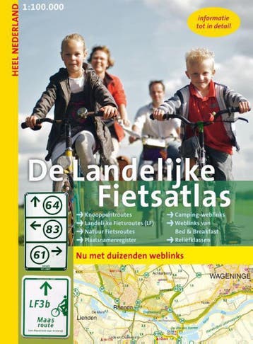 De landelijke fietsatlas - J.F.G. Eberhardt 9789463690454, Verzenden, Gelezen, J.F.G. Eberhardt