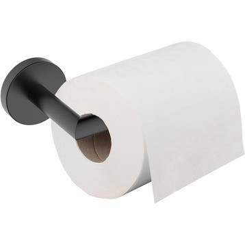 Wiesbaden Alonzo Toiletrolhouder met Vaste Arm - Mat Zwart, Huis en Inrichting, Badkamer | Badtextiel en Accessoires, Ophalen of Verzenden
