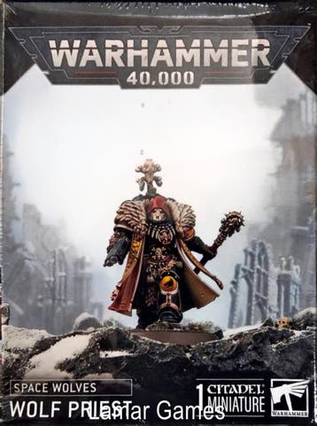 Space Wolves Wolf Priest (Warhammer Nieuw), Hobby en Vrije tijd, Wargaming, Ophalen of Verzenden, Nieuw
