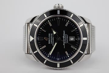 Horloge Breitling Herritage 46 05/2009 Full set, Goede staat, Staal, Gebruikt, Staal, Breitling