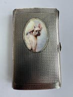 Sigarettendoos - .935 zilver - Antieke sigarettendoos, Nieuw