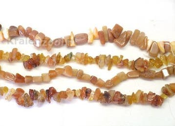 Per set Carneool nuggets, afmeting kraal 10 x 5 mm 4 stre..., Ophalen of Verzenden, Nieuw, Kraal