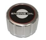 Valve Cover Oil Cap, Round, Push-in, Aluminum, Natural, Ford, Ophalen of Verzenden, Nieuw