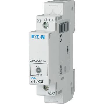 Eaton enkele rode LED signaallamp 230 AC/DC - 284921, Verzenden, Nieuw, Overige typen