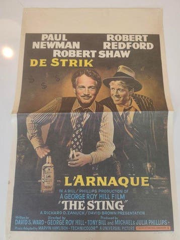 Newman-Redford - The Sting - LARNAQUE, Nieuw