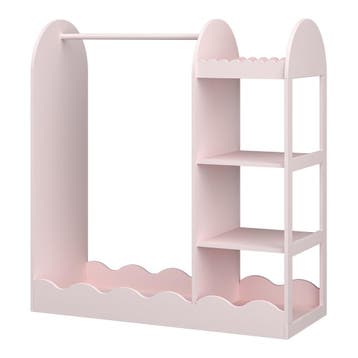 Kindergarderobe Vestnes 100x94x38 cm cotton candy roze [en.c, Verzenden, Nieuw
