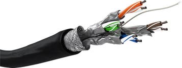CAT 6 netwerkkabel voor buitengebruik, S/FTP (PiMF),, Ophalen of Verzenden, Nieuw