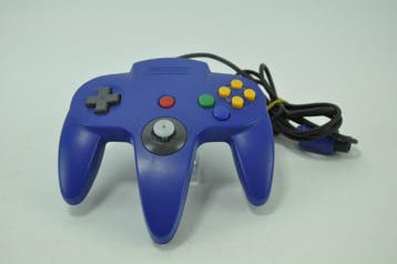 Nintendo 64 USB Controller Blauw Garantie & morgen in huis!, Ophalen of Verzenden, Zo goed als nieuw