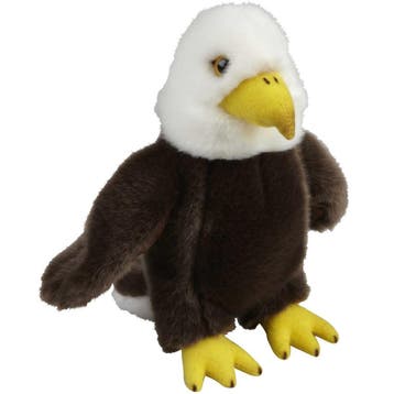 Amerikaanse zeearend knuffel - pluche - 18 cm - roofvogel, Verzenden, Nieuw