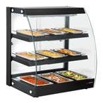 GGM Gastro | Warmhoudvitrine - 648mm - 1,16kW - 3 niveaus -, Verzenden, Nieuw in verpakking