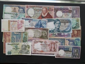 Portugal. - 24 Banknotes - Various Dates (Zonder