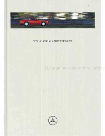 1997 MERCEDES BENZ SL HARDCOVER BROCHURE NEDERLANDS, Boeken, Nieuw, Author