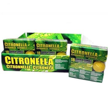 Citronella kaars | Gardalux | 18 stuks, Verzenden, Nieuw