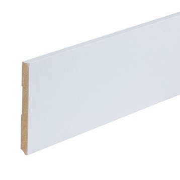 Co-Pro Gegronde Plint Amsterdam - Wit Gegrond - 120 x 12 mm, Ophalen of Verzenden, Nieuw