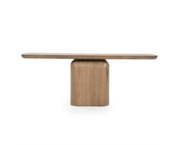 Sidetable Leon 200x45cm - bruin | Eleonora, Huis en Inrichting, Ophalen of Verzenden, Nieuw