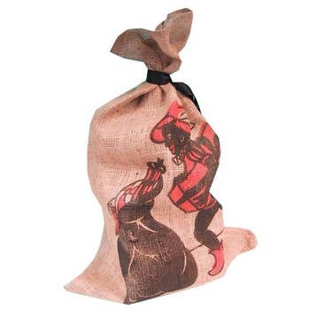 Pakjesavond zak van jute - Pieten accessoires, Ophalen of Verzenden, Nieuw