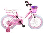 Volare Rose Kinderfiets - Meisjes - 16 inch - Roze/Wit - 95%, Overige merken, Zijwieltjes, 16 tot 20 inch, Nieuw