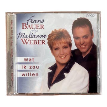 Frans Bauer & Marianne Weber - Wat Ik Zou Willen (CD), Verzenden, Nieuw in verpakking