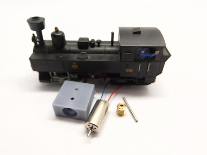 micromotor HSL002G ombouwset voor Liliput H0e – U2, Hobby en Vrije tijd, Modeltreinen | H0, Gelijkstroom, Overige typen, Nieuw