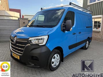 Zakelijke lease - Renault Master bestel T33 2.3 dCi 135pk, Gebruikt, Blauw, Leder, Handgeschakeld