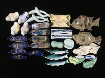 Japanese - Beeld, Collection of Japanese Ceramic & Porcelain, Antiek en Kunst