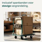 2dekans | VONROC Plateauwagen – inklapbaar – draagvermogen, Ophalen of Verzenden, Zo goed als nieuw