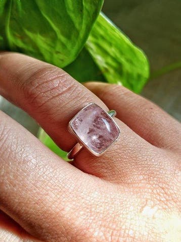 Ring Gioia delicata, met verstelbare maat, ambachtelijk in