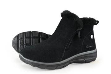 Skechers Laarzen in maat 41 Zwart, Kleding | Dames, Hoge laarzen, Skechers, Verzenden, Zwart