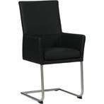 Set van 10 Leren eetkamerstoelen Rumor - Hermes Nero, Huis en Inrichting, Stoelen, Ophalen of Verzenden, Nieuw, Leer